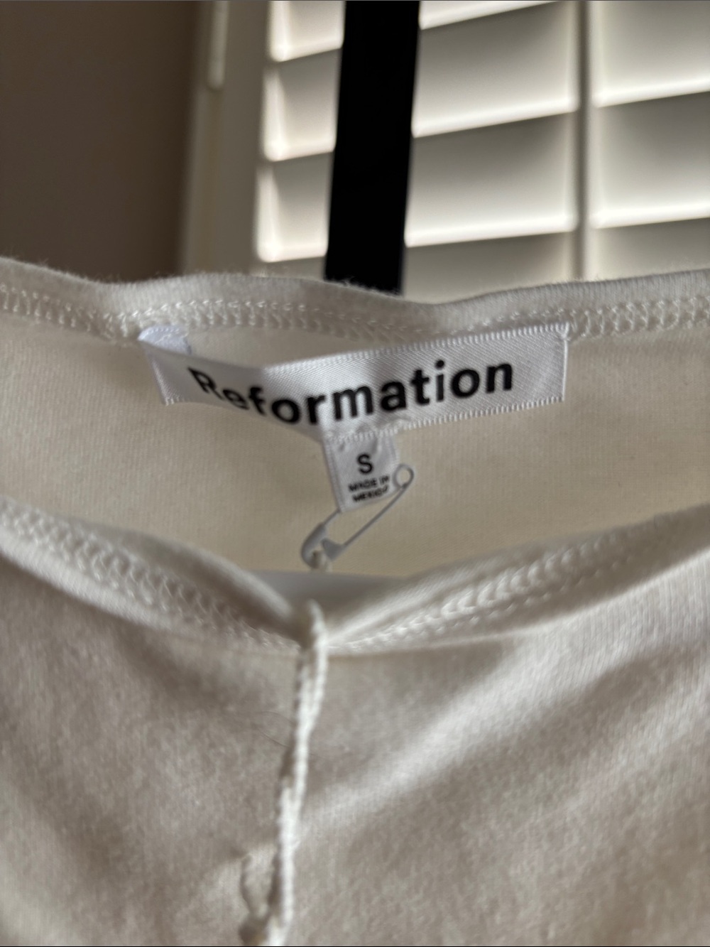 Reformation White Sleeveless Flared Mini Dress - Picture 7 of 7